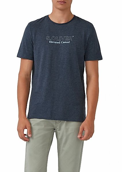 s.Oliver T-Shirt, mit Frontprint günstig online kaufen