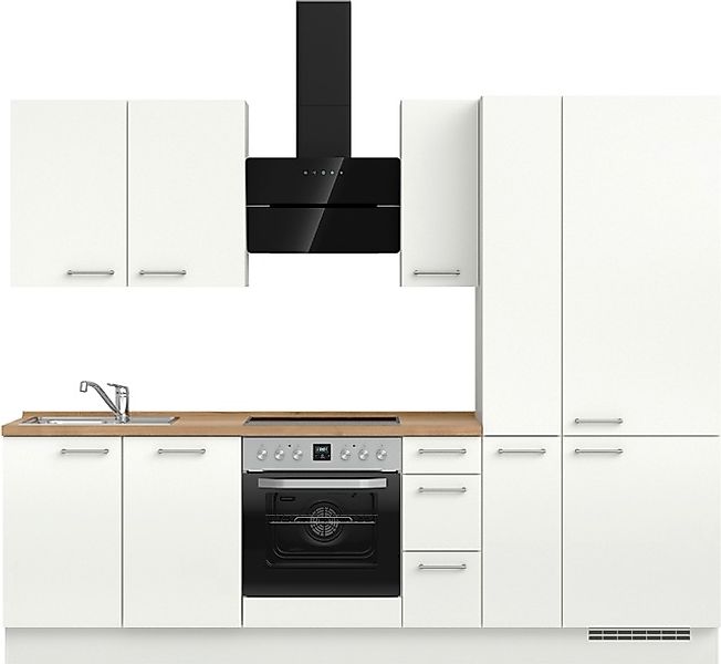 nobilia® Küchenzeile »"Laser II", Ausrichtung wählbar, Breite 270 cm« vormo günstig online kaufen