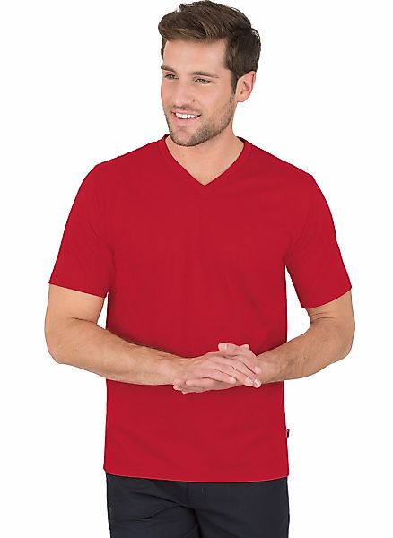 Trigema T-Shirt "TRIGEMA V-Shirt DELUXE" 1 Stk. tlg. günstig online kaufen
