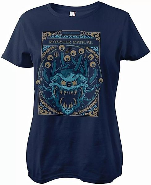 DUNGEONS & DRAGONS T-Shirt D&D Monsters Manual Girly Tee günstig online kaufen