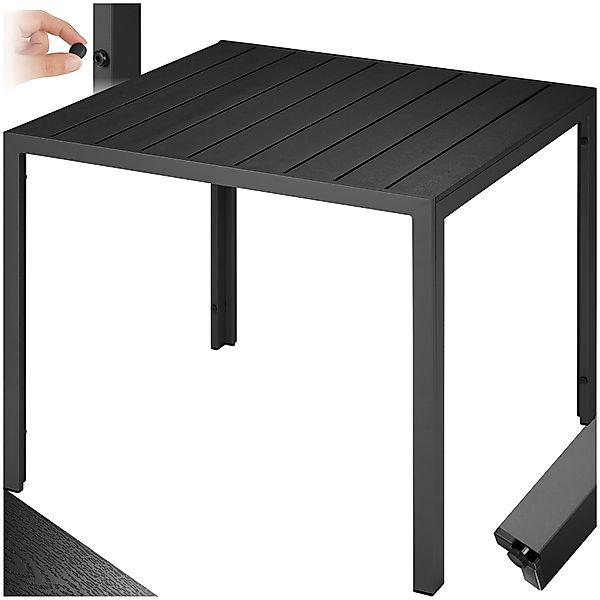 tectake Gartentisch Maren, aus Aluminium und günstig online kaufen