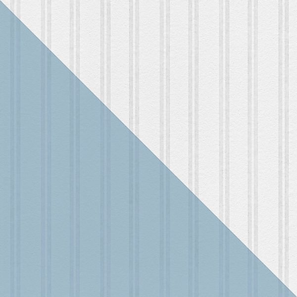 PROFHOME 243515-GU Streifen Tapete Traditionell Matt Weiß 0,53 m x 10,05 m günstig online kaufen