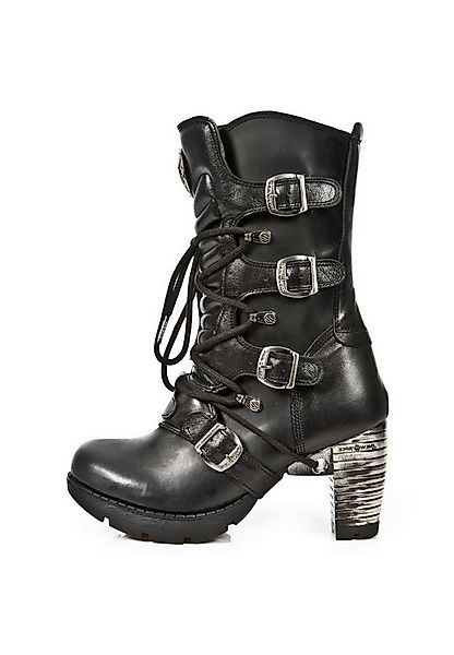 New Rock M-TR003-S1 Ankleboots Rock-Chic mit Metalelementen für Selbstbewus günstig online kaufen