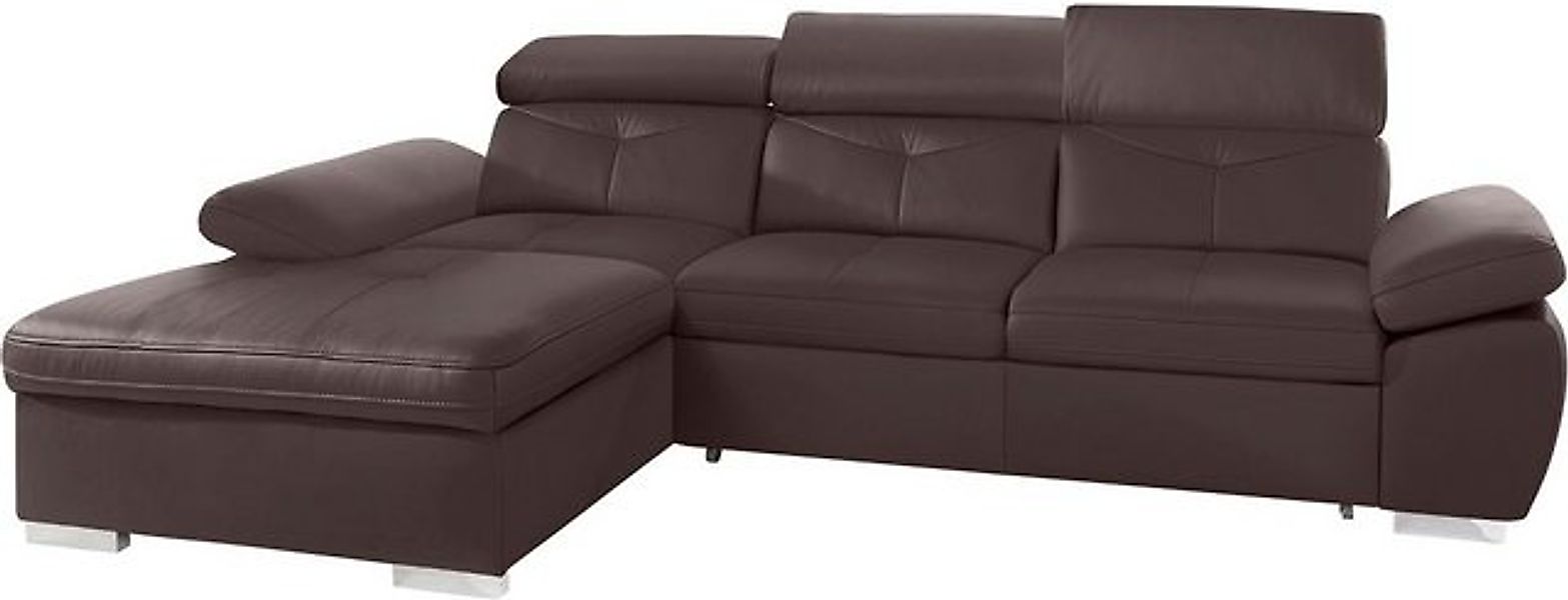 exxpo - sofa fashion Ecksofa "Spring, super bequem, mit Armteil- und Kopfte günstig online kaufen
