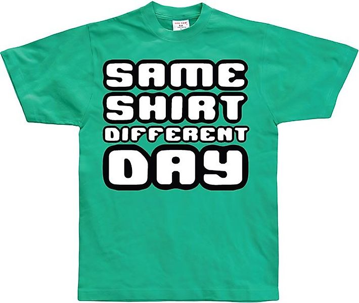 Hybris T-Shirt Same Shirt Different Day T-Shirt günstig online kaufen