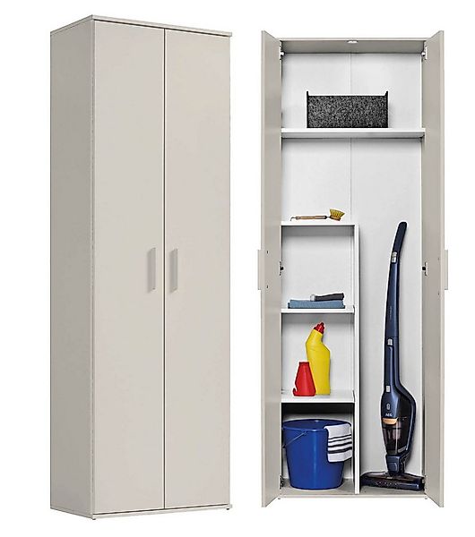 mokebo Mehrzweckschrank Der Lange (60x180 cm, mit Staubsaugerfach) Besensch günstig online kaufen