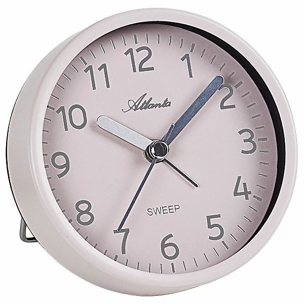 Atlanta 2112/17 Wecker Quarz Analog Rosa Leise Ohne Ticken günstig online kaufen