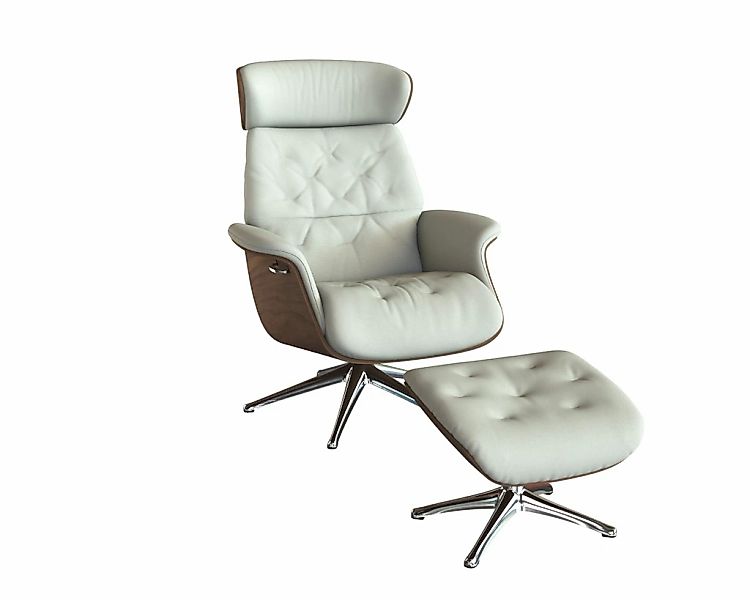 FLEXLUX Relaxsessel "Volden Fernsehsessel, verstellbarer Rücken- & Kopfstüt günstig online kaufen