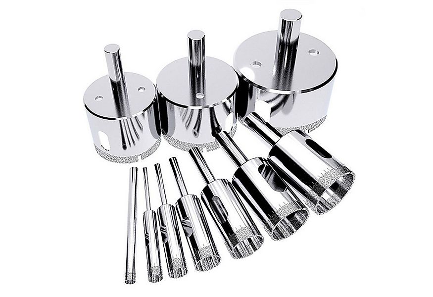 REDOM Bohrkrone 10er Diamantbohrer Set Bohrerwerkzeug, 6-68mm Glasbohrer Ke günstig online kaufen