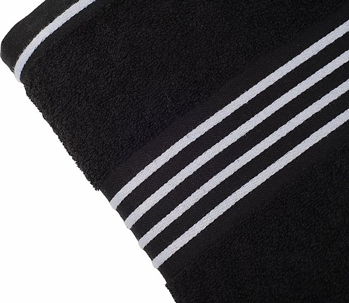 Gözze Badetuch »Rio«, (1 St., Badetuch 70 x 140 cm), mit feiner Streifenbor günstig online kaufen