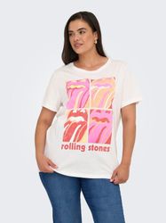 ONLY CARMAKOMA Kurzarmshirt CARROLL LIFE SS günstig online kaufen
