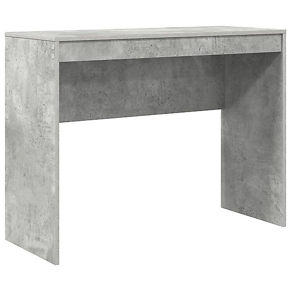 vidaXL Schreibtisch Schreibtisch Beton Grau Spanplatte günstig online kaufen