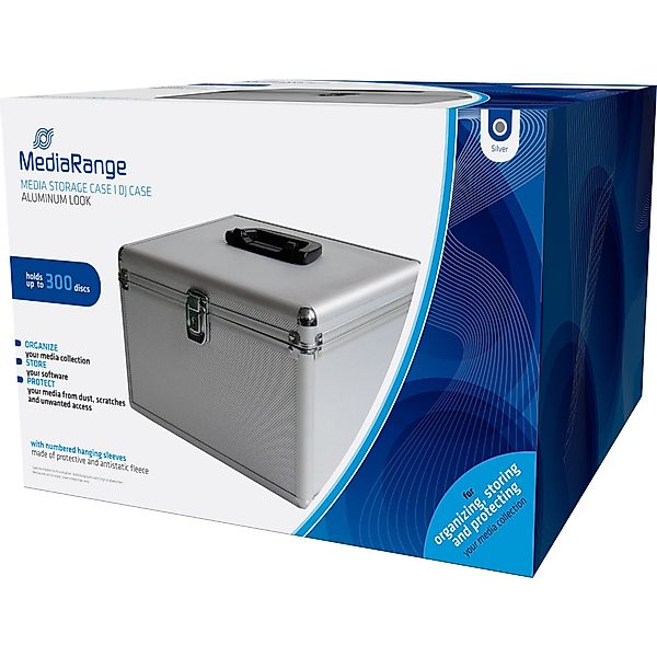 Mediarange Aufbewahrungsbox MediaRange CD/DVD-Koffer 300-fach günstig online kaufen