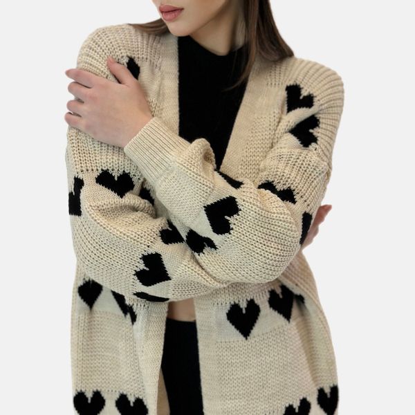 Elara Cardigan Elara Langer Damen Cardigan günstig online kaufen
