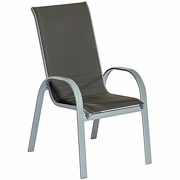 Merxx Stapelsessel Amalfi di Lusso 2er-Set Anthrazit günstig online kaufen