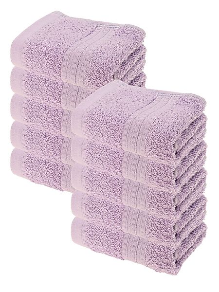 Julie Julsen Handtücher 10-Handtücher-Lavendel, Bio-Baumwolle (10-St) günstig online kaufen