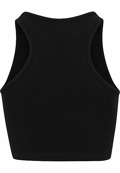 URBAN CLASSICS Tanktop "Urban Classics Damen Ladies Cropped Rib Top" 1 Stk. günstig online kaufen