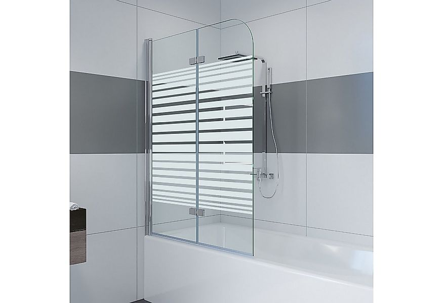 IMPTS Badewannenaufsatz Duschwand für Badewanne Badewannenfaltwand Faltbar günstig online kaufen