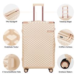 HOMELUX Kofferset Kofferset Reisekoffer 3er Set günstig online kaufen