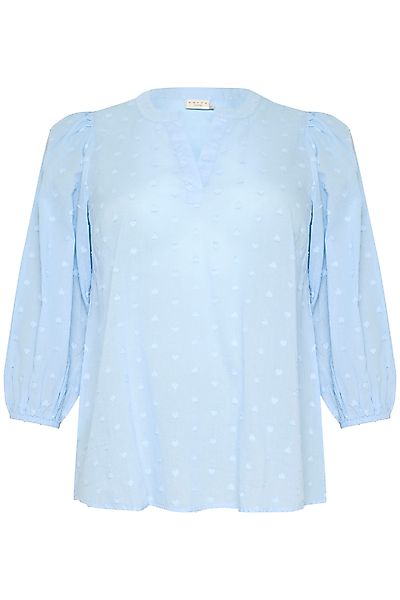 KAFFE Curve Langarmbluse Langarm-Bluse KCjolana Große günstig online kaufen