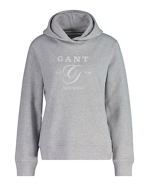 Gant Kapuzensweatshirt REG GRAPHIC HOODIE mit kontrastfarbenen Print auf de günstig online kaufen
