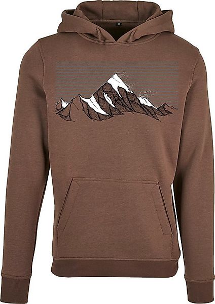 Baddery Kapuzenpullover Hoodie: "Bergwind" - Kletter Kleidung - Wander Outd günstig online kaufen