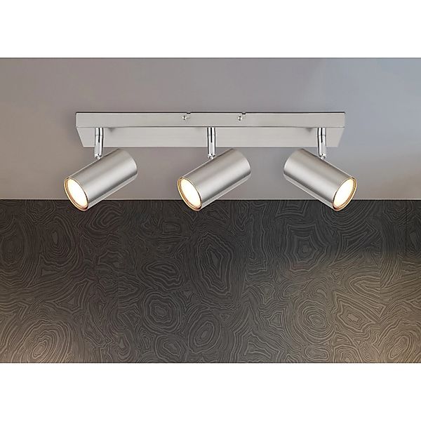 Globo Lighting Deckenstrahler   ¦ silber ¦ Maße (cm): B: 41 H: 12 T: 6.0 La günstig online kaufen