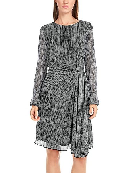 Marc Cain Midikleid "Dew Drop" Party Premium Damenmode Kleid aus Metallic-J günstig online kaufen