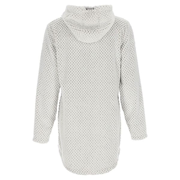 modAS Strickfleecejacke Damen Fleecemantel in lockerer günstig online kaufen