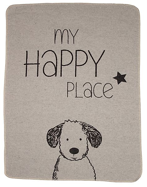 DAVID FUSSENEGGER Tierdecke Hundedecke 'my happy günstig online kaufen