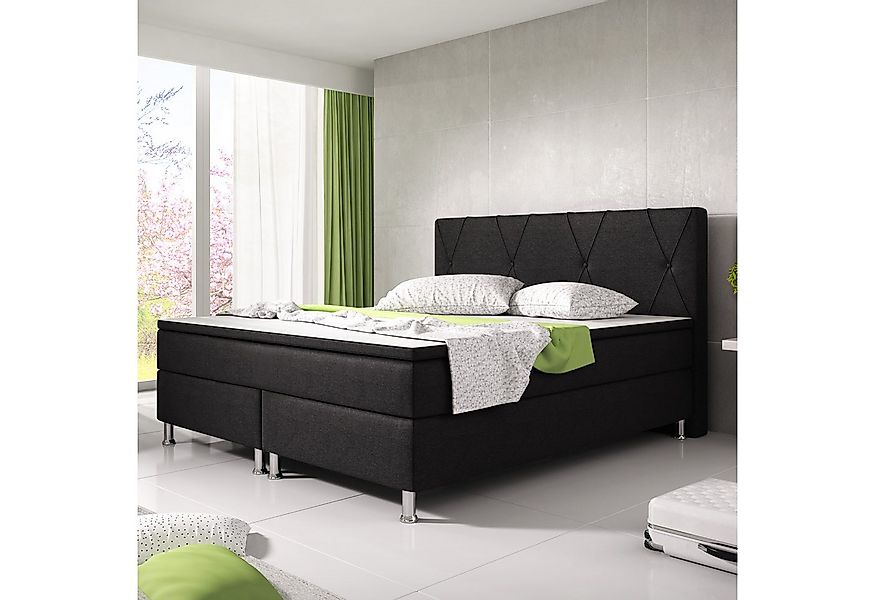 interbed Boxspringbett inkl.7 Zonen Taschenfedekernmatratze mit günstig online kaufen