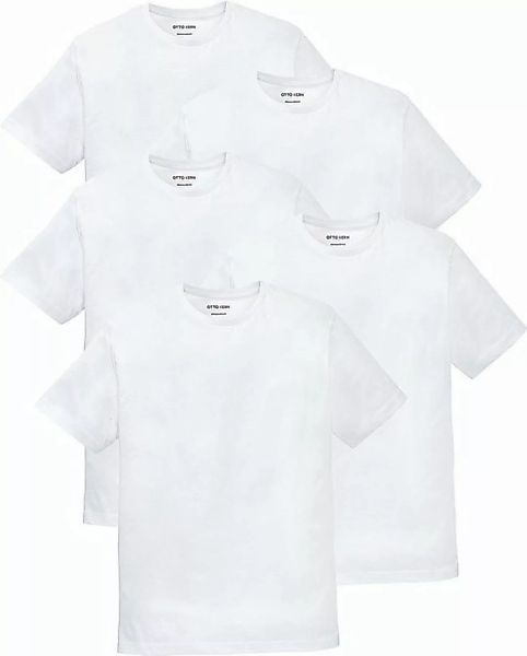 Otto Kern T-Shirt (5er-Pack) Kurzarmshirt aus hochwertiger, reiner Baumwoll günstig online kaufen