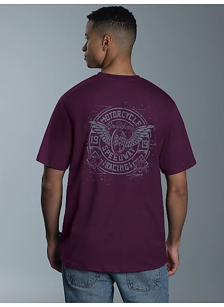 Trigema T-Shirt "TRIGEMA T-Shirt mit Motorrad-Printmotiven" 1 Stk. tlg. günstig online kaufen