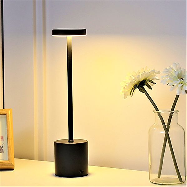 YINDN LED Tischleuchte Tischlampe, Stufenlos Dimmbar günstig online kaufen