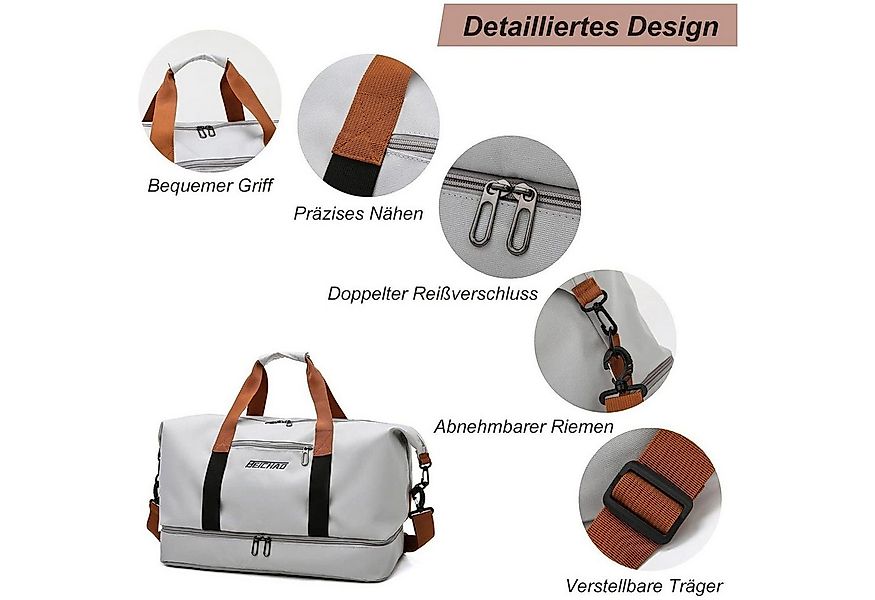 Blusmart Reisetasche Reisetaschen, Turnbeutel, Sporttaschen, große Umhänget günstig online kaufen