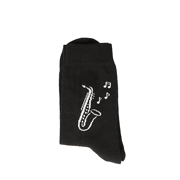 Musikboutique Freizeitsocken Socken mit eingewebtem weißem günstig online kaufen