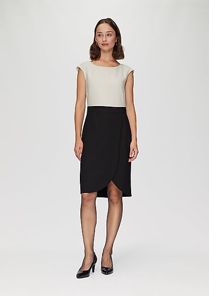 s.Oliver BLACK LABEL Minikleid Ärmelloses Etuikleid günstig online kaufen