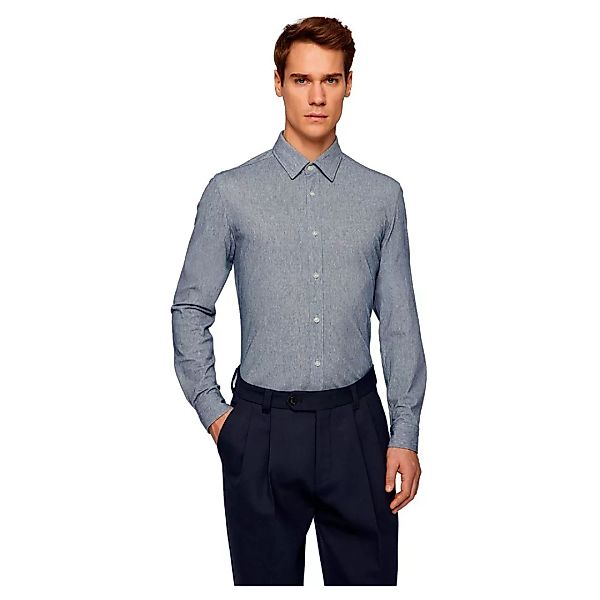 Boss Lukas Langarm Hemd XL Dark Blue günstig online kaufen