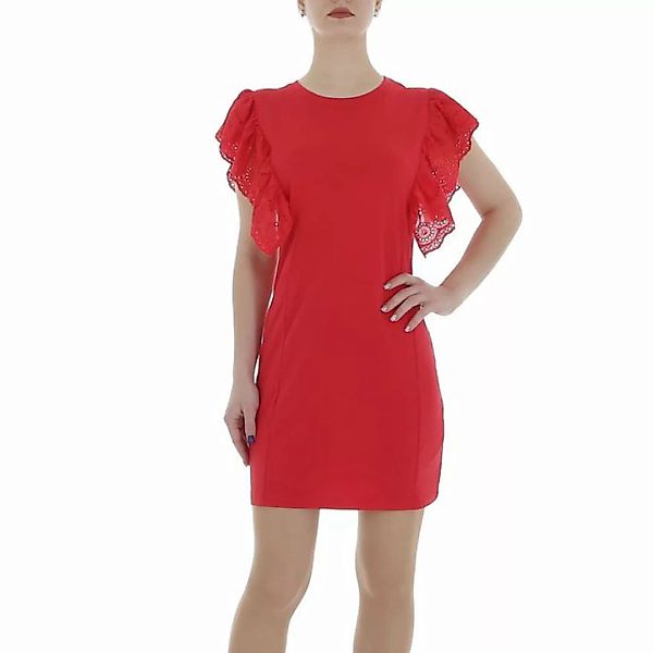 Ital-Design Sommerkleid Damen Freizeit (86164403) Stretch Minikleid in Rot günstig online kaufen