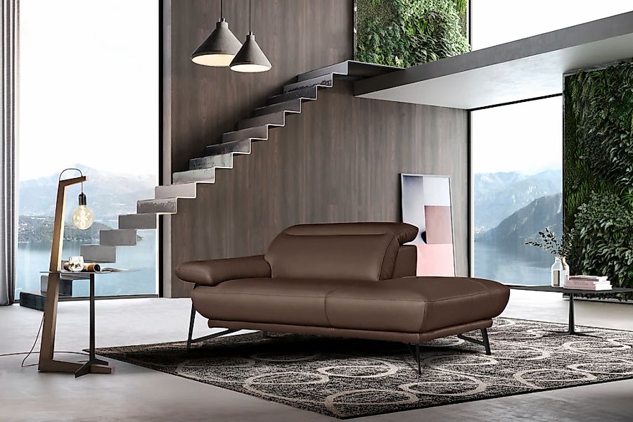 Egoitaliano Ottomane "Anais, erstklassiges Designsofa, Breite 179 cm, Fußfa günstig online kaufen