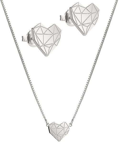 Liebeskind Berlin Schmuckset Broken Heart Edelstahl günstig online kaufen