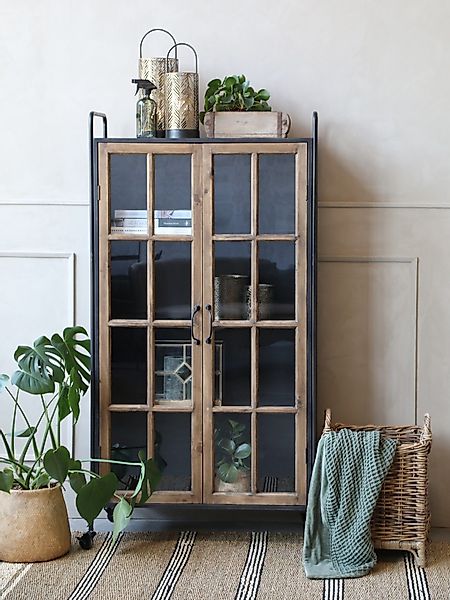Annimuck Standvitrine Chic Antique Factory Vitrine günstig online kaufen