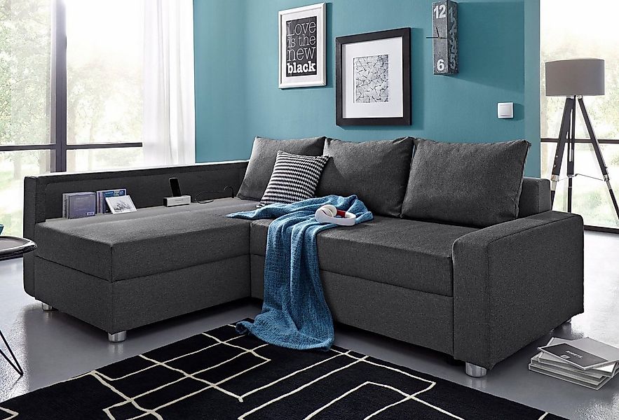 COLLECTION AB Ecksofa Relax L-Form, inklusive Bettfunktion, Federkern, wahl günstig online kaufen