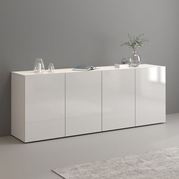 INOSIGN Sideboard "Egypt, Kommode, Schrank, Kredenz, grifflos" 4 Türen, Hoc günstig online kaufen