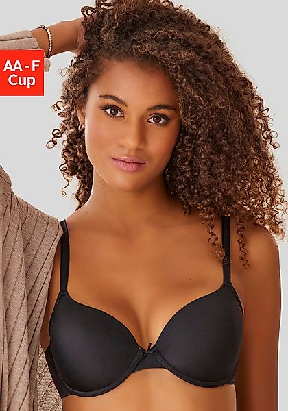 LASCANA "Ela - perfect basic" mit Bügel aus seidiger Microfaser günstig online kaufen