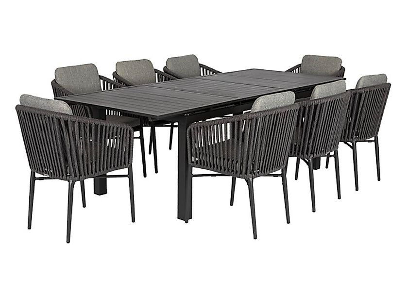 acamp Garten-Essgruppe Stapelstuhl Set Manhattan inkl. günstig online kaufen