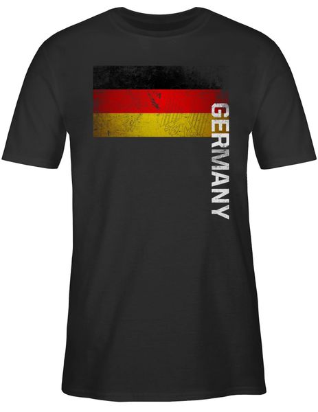 Shirtracer T-Shirt Deutschland Flagge Adler Germany günstig online kaufen