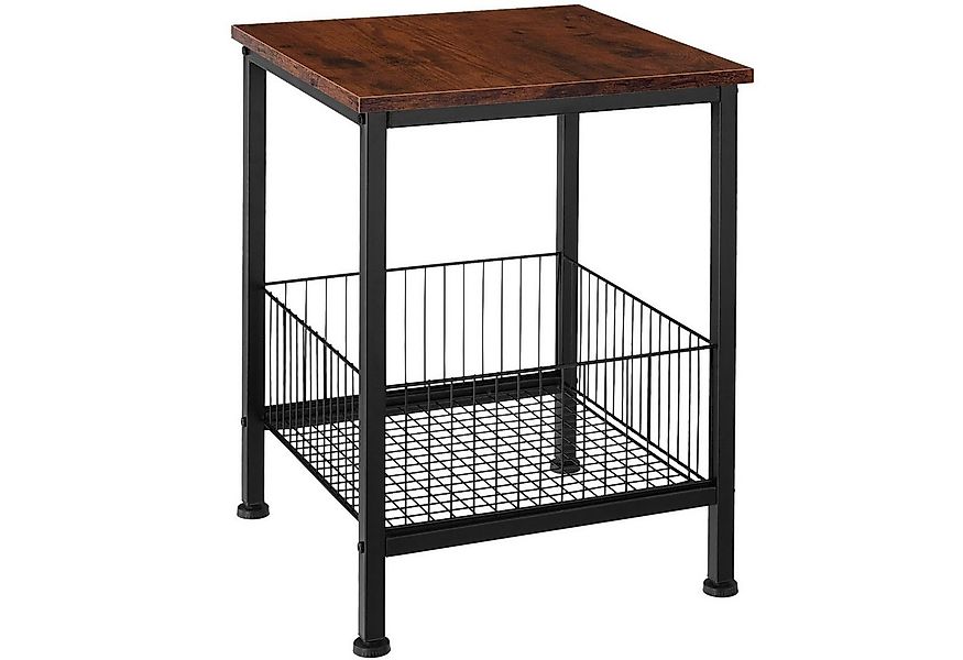 tectake Beistelltisch Couchtisch Grimsby 40x40x55,5cm (1-St., 1 tlg), Stilv günstig online kaufen