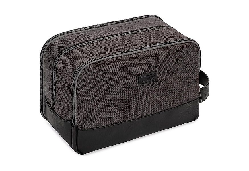 LuxusKollektion Kulturbeutel Kulturtasche Herren Reise Canvas wasserabweise günstig online kaufen