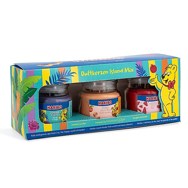 HARIBO Duftkerze Haribo™ Duftkerzen Geschenkset (3er günstig online kaufen